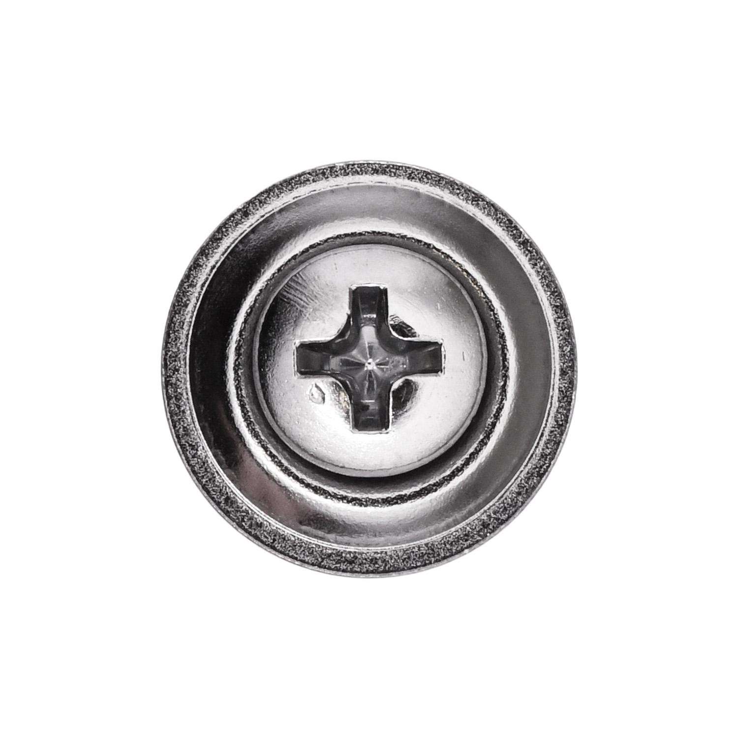 Auveco No. 3465 10 X 5/8" #8 Head Phillips Oval Head SEMS Washer Tapping Screw, Quantity - 100