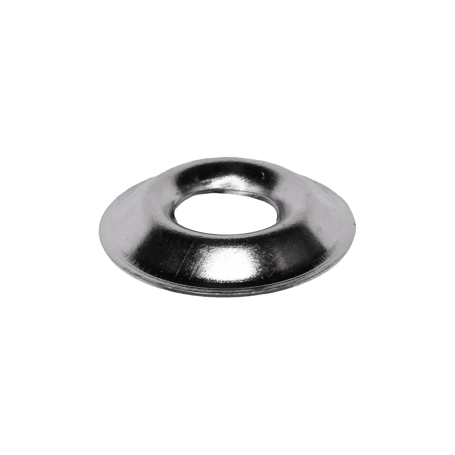 Auveco No. 3471 #10 Flanged Countersunk Washer Nickel/Brass, Quantity - 100