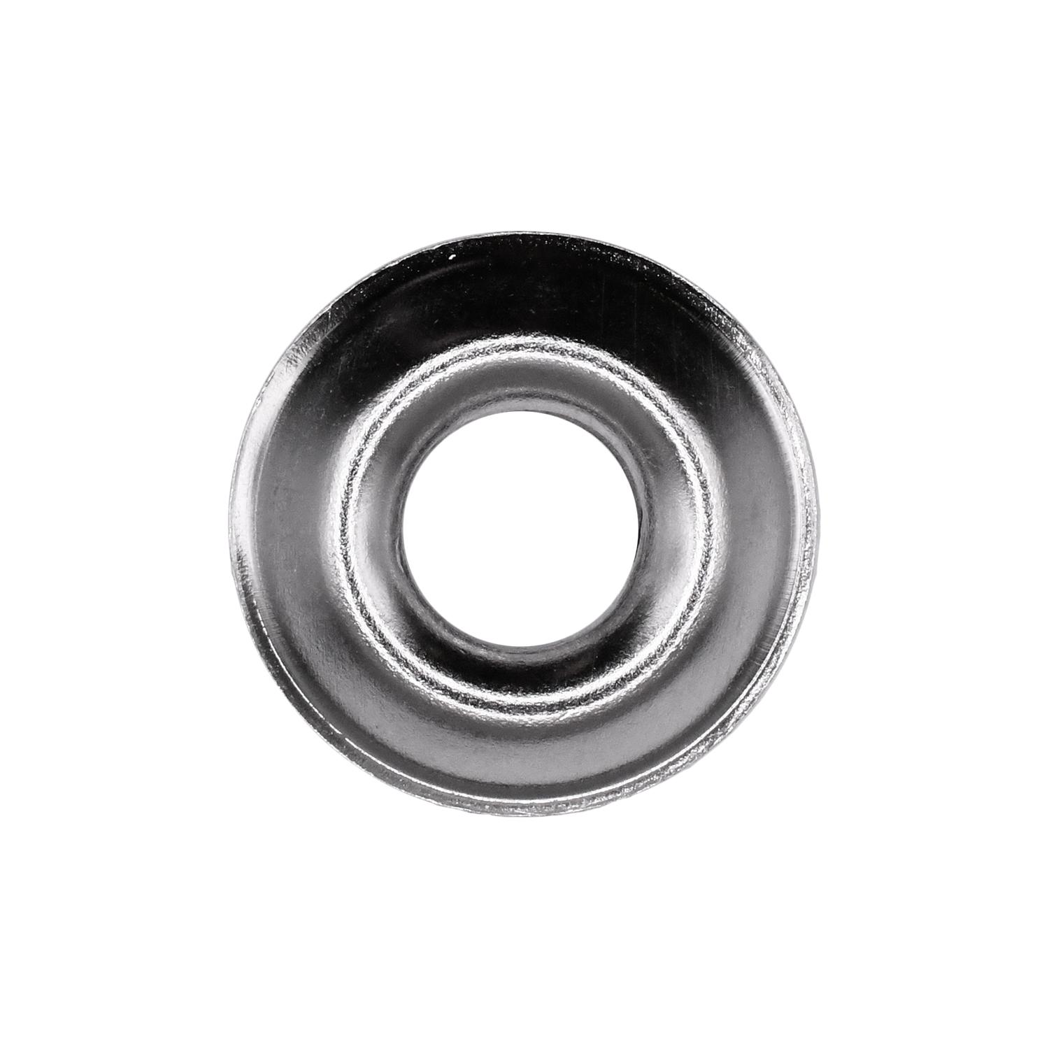 Auveco No. 3471 #10 Flanged Countersunk Washer Nickel/Brass, Quantity - 100