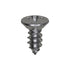 Auveco No. 3484 8 X 3/8" Phillips Oval Head Tapping Screw Zinc, Quantity - 100