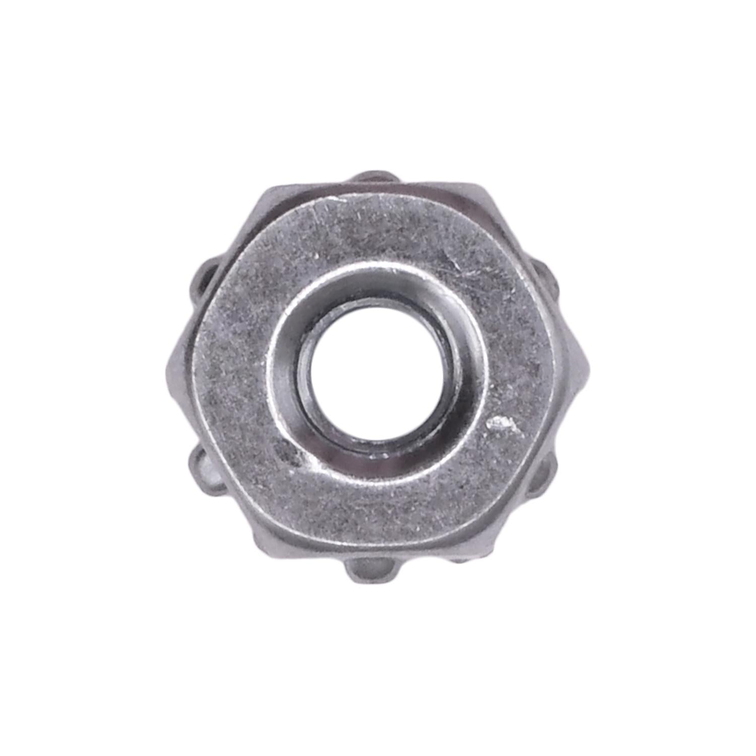 Auveco No. 3492 6-32 Hex Keps Nut Zinc, Quantity - 100