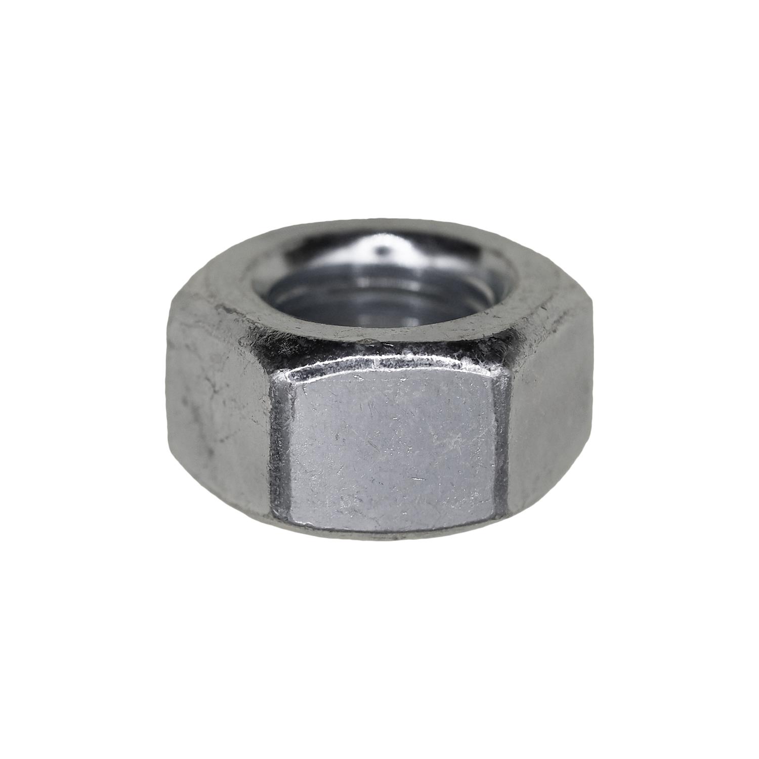Auveco No. 3547 7/16"-14 Finish Hex Nut Zinc, Quantity - 100