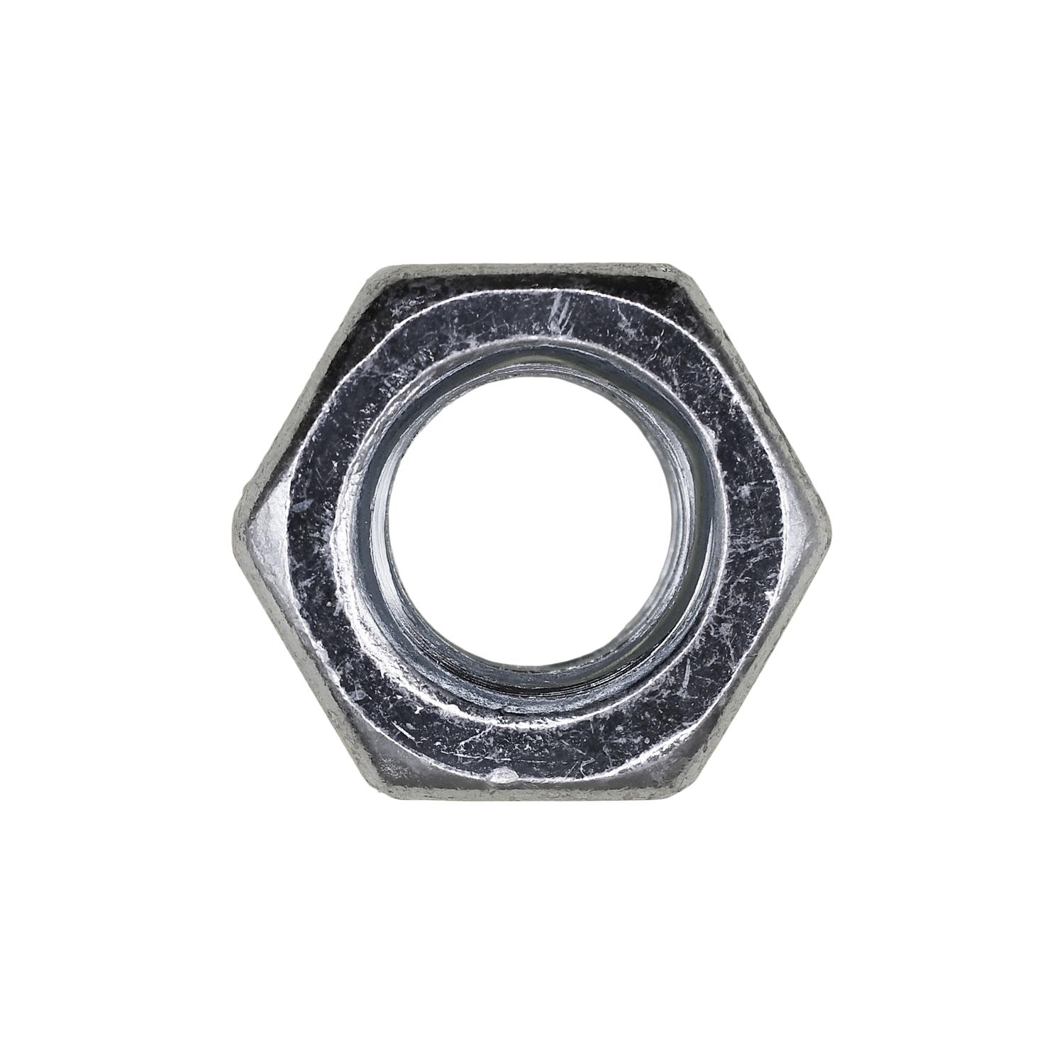 Auveco No. 3547 7/16"-14 Finish Hex Nut Zinc, Quantity - 100