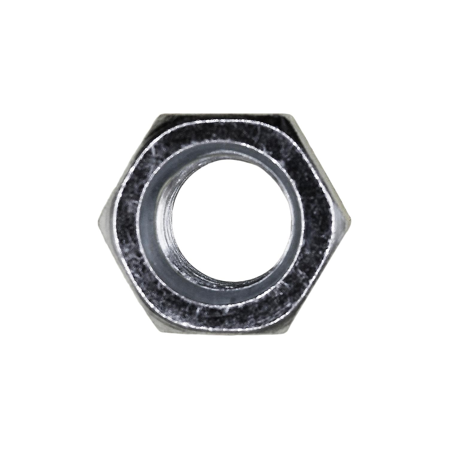 Auveco No. 3548 7/16"-20 Finish Hex Nut Zinc, Quantity - 100