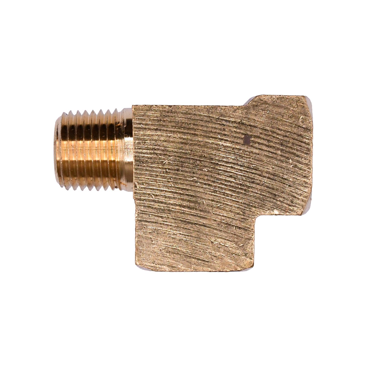 Auveco # 359 Brass Street Tee 1/8" Pipe Thread. Qty 5