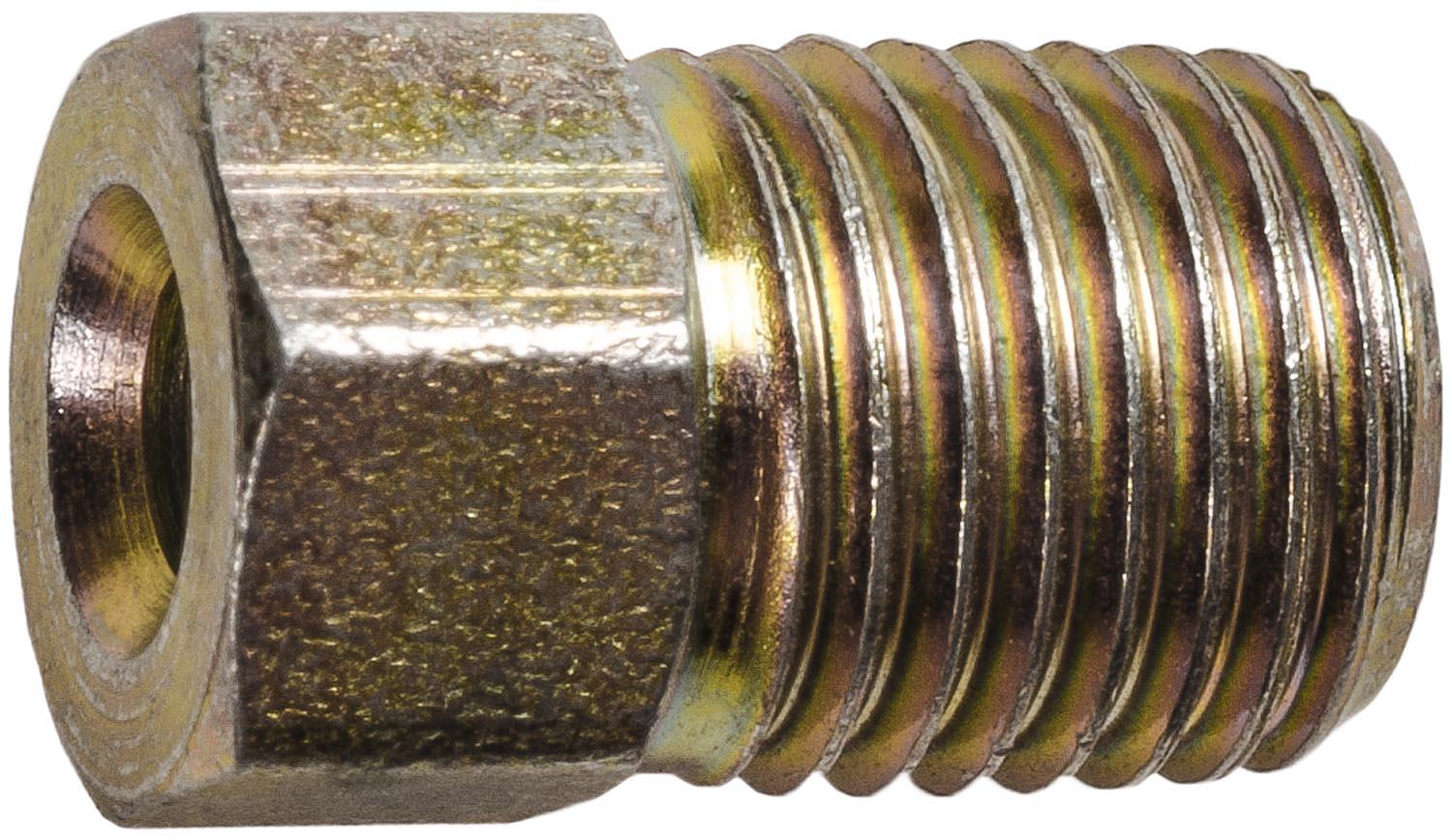 Auveco No. 35 Steel Inverted Nut 1/8" Tube Size, Quantity - 10