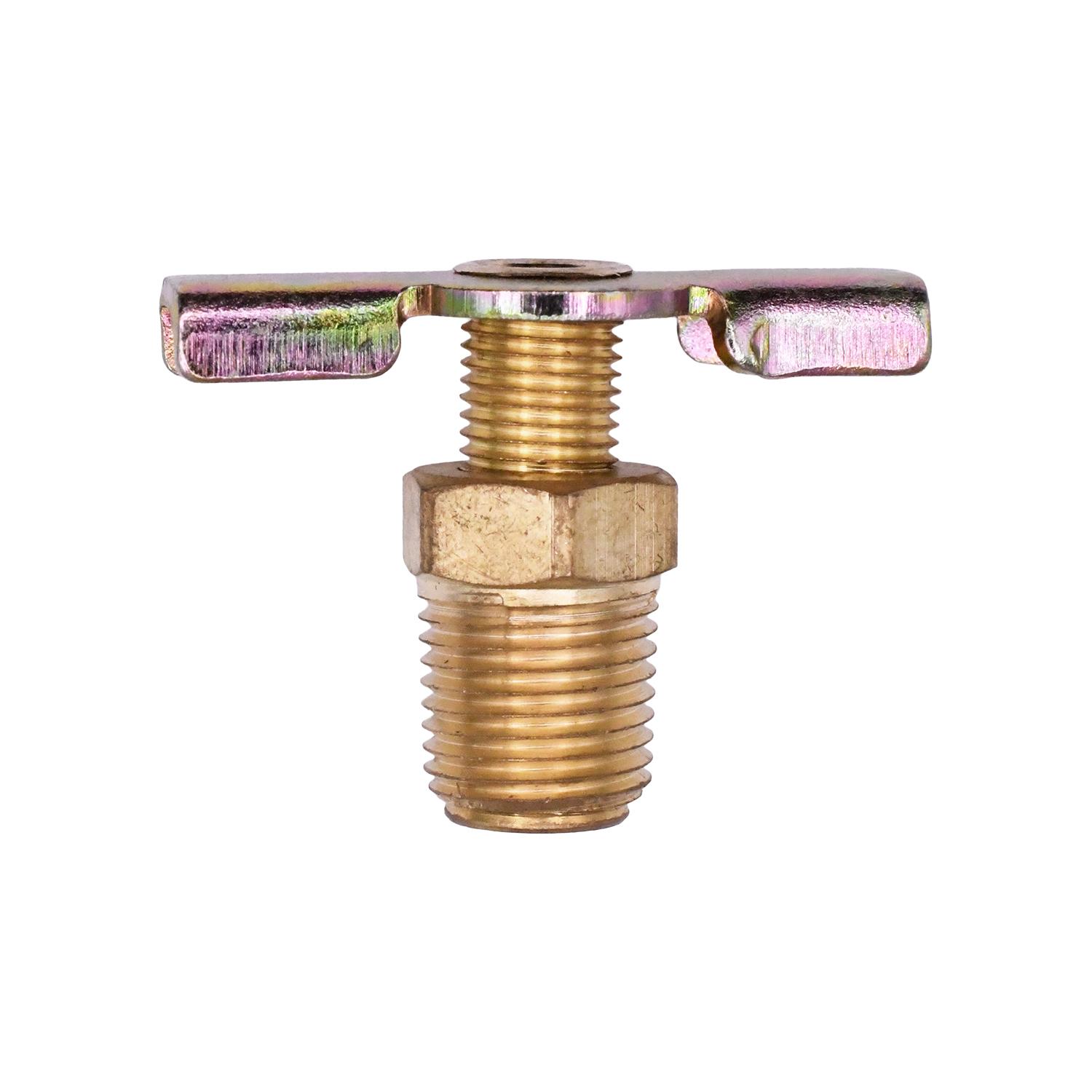 Auveco No. 370 Brass External Seat 1/8" Pipe Thread, Quantity - 5