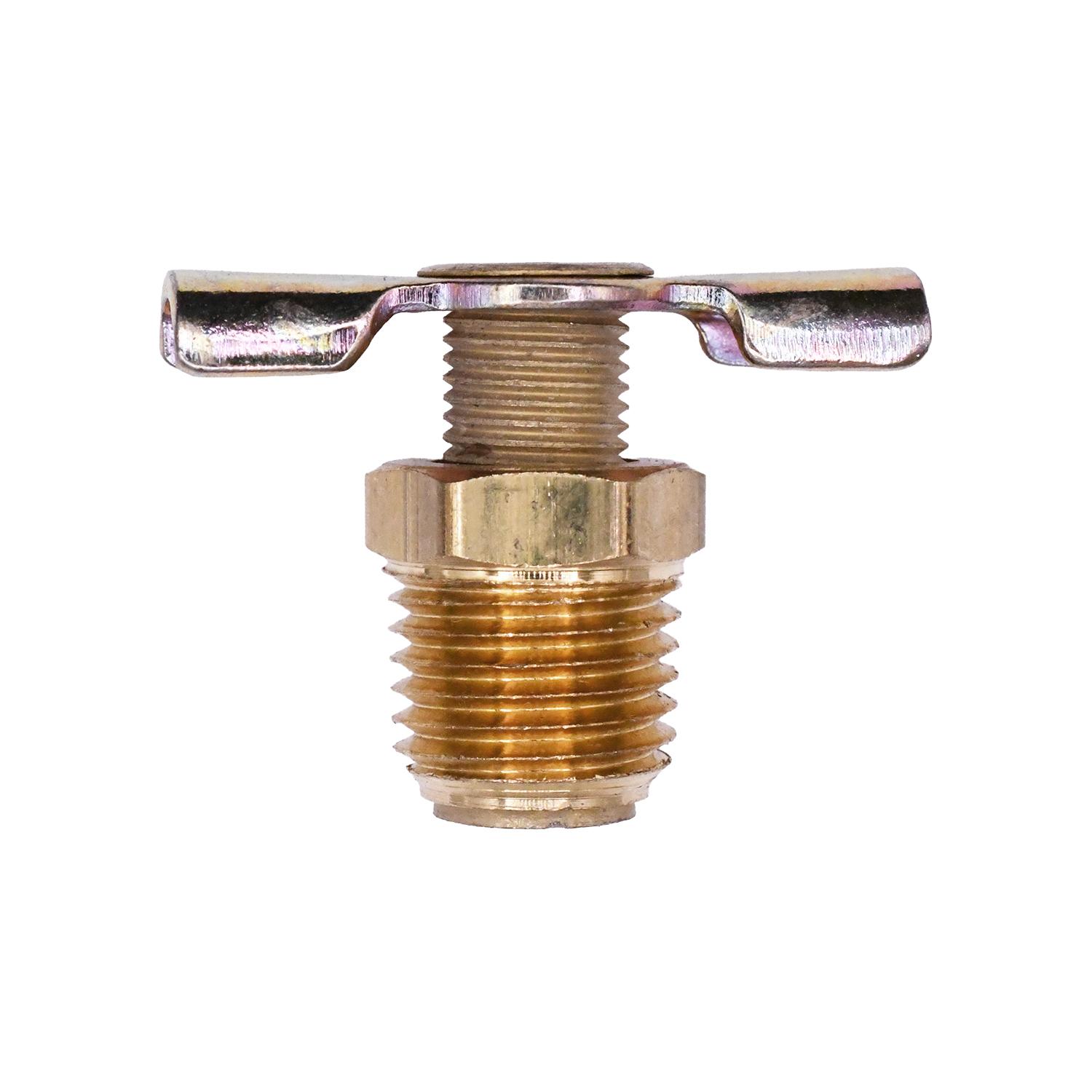 Auveco No. 371 Brass External Seat 1/4" Pipe Thread, Quantity - 5