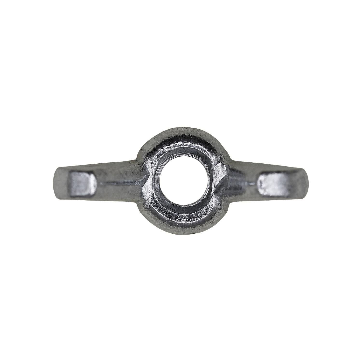 Auveco No. 3741 1/4"-20 Cold Forged Wing Nuts-Nickel, Quantity - 100