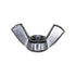 Auveco No. 3743 3/8"-16 Cold Forged Wing Nuts-Nickel, Quantity - 50