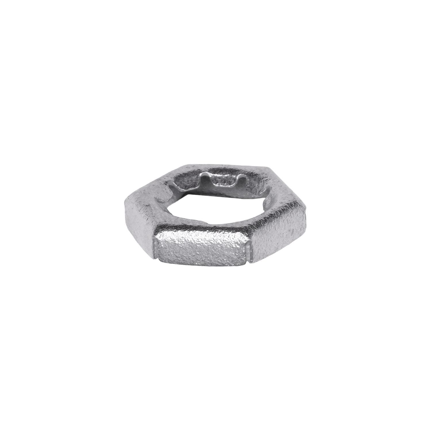 Auveco No. 3975 Hex Palnut 3/8"-24 Thread 9/16" Hex Zinc, Quantity - 100