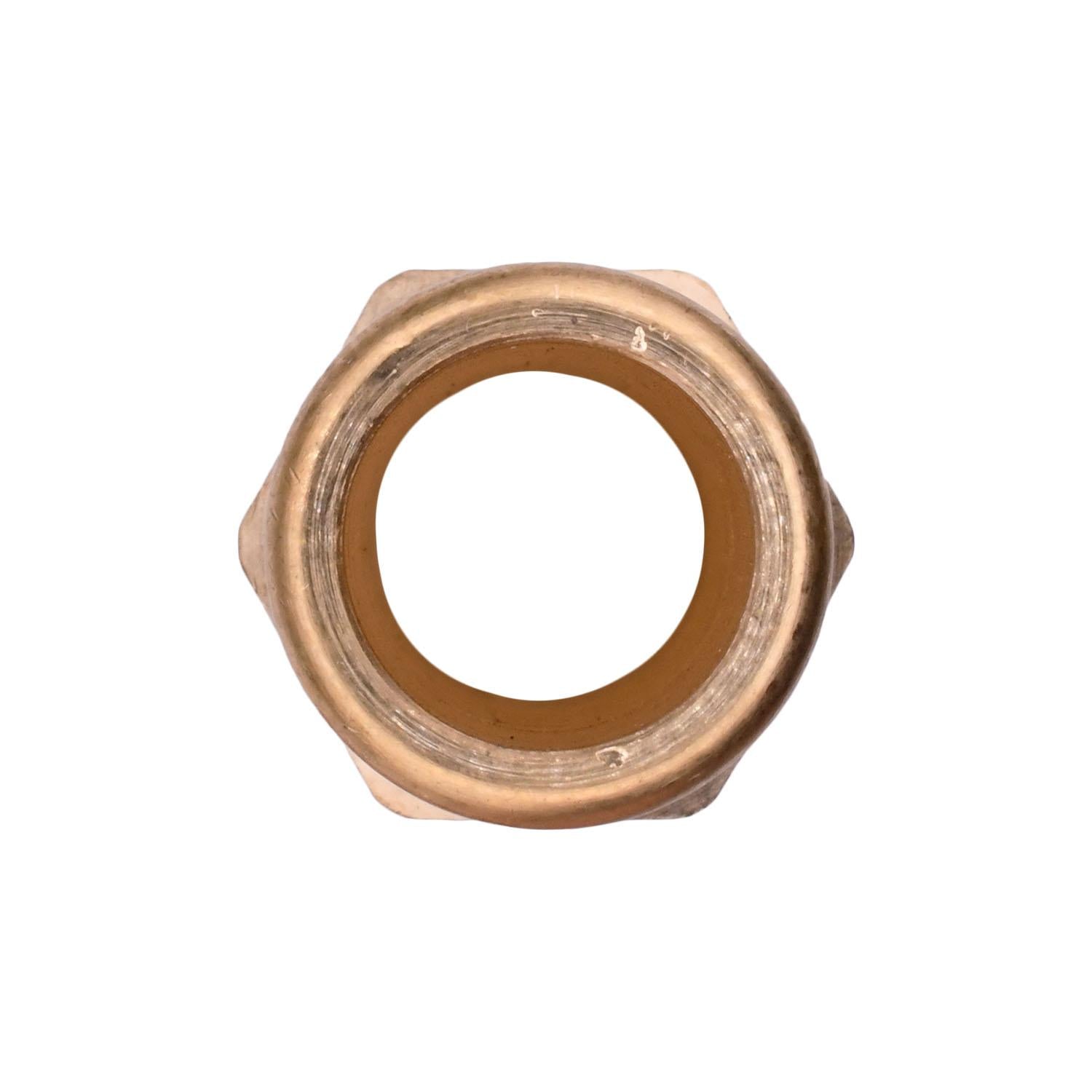Auveco No. 416 Hose Barb Tube To Male Pipe 5/8" Inside Diameter 3/8" Thread, Quantity - 5