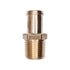 Auveco # 417 Brass Beaded Hose Barb 5/8" To Male Pipe 1/2" Adapter. Qty 5.