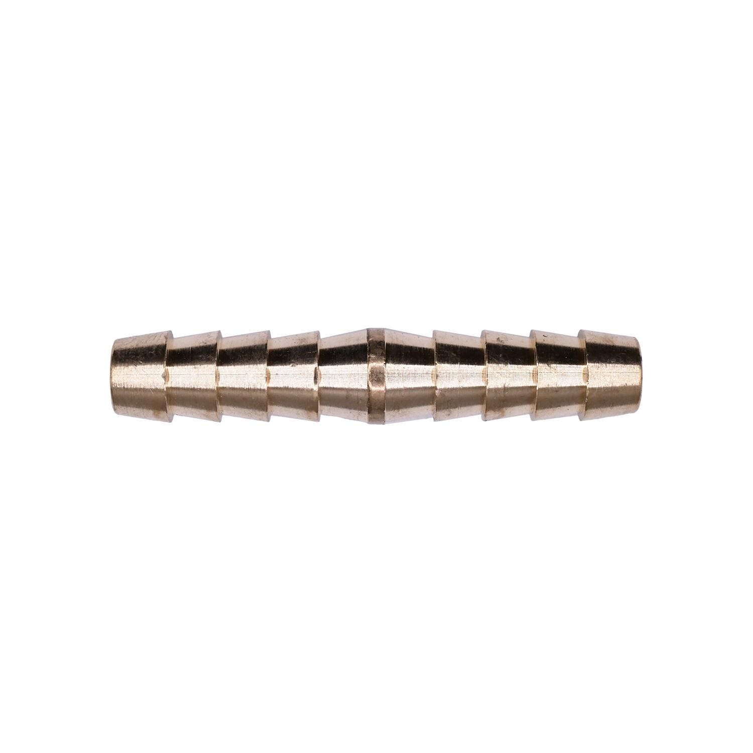 Auveco # 421 Brass Barbed Hose Coupler 5/16". Qty 5.