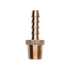 Auveco No. 426 Hose Barb To Taper Male Pipe 1/4" Inside Diameter 1/4" Thread, Quantity - 10