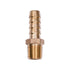 Auveco No. 431 Hose Barb To Taper Male Pipe 3/8" Inside Diameter 1/4" Thread, Quantity - 10
