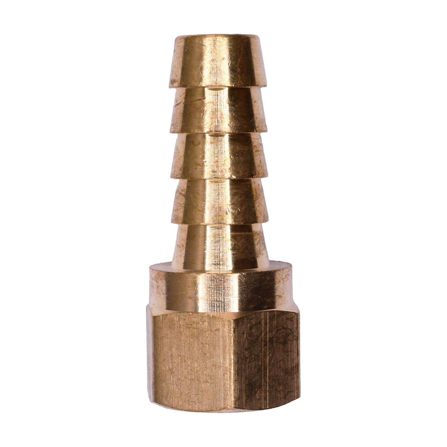 Auveco No. 440 Hose Barb To Tpr Female Pipe 3/8" Inside Diameter 1/4" Thread, Quantity - 5
