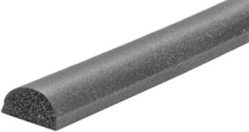 Auveco No. 4736 1/4" Half Round Sponge Rubber, Quantity - 50 FT.