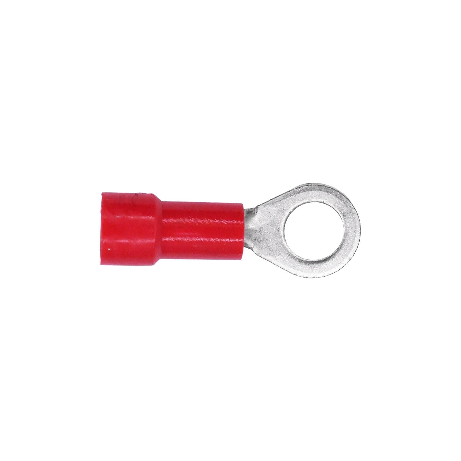 Auveco # 5023 Vinyl Insulator Ring Term 22-18 Gauge #8-10 Stud. Qty 100.