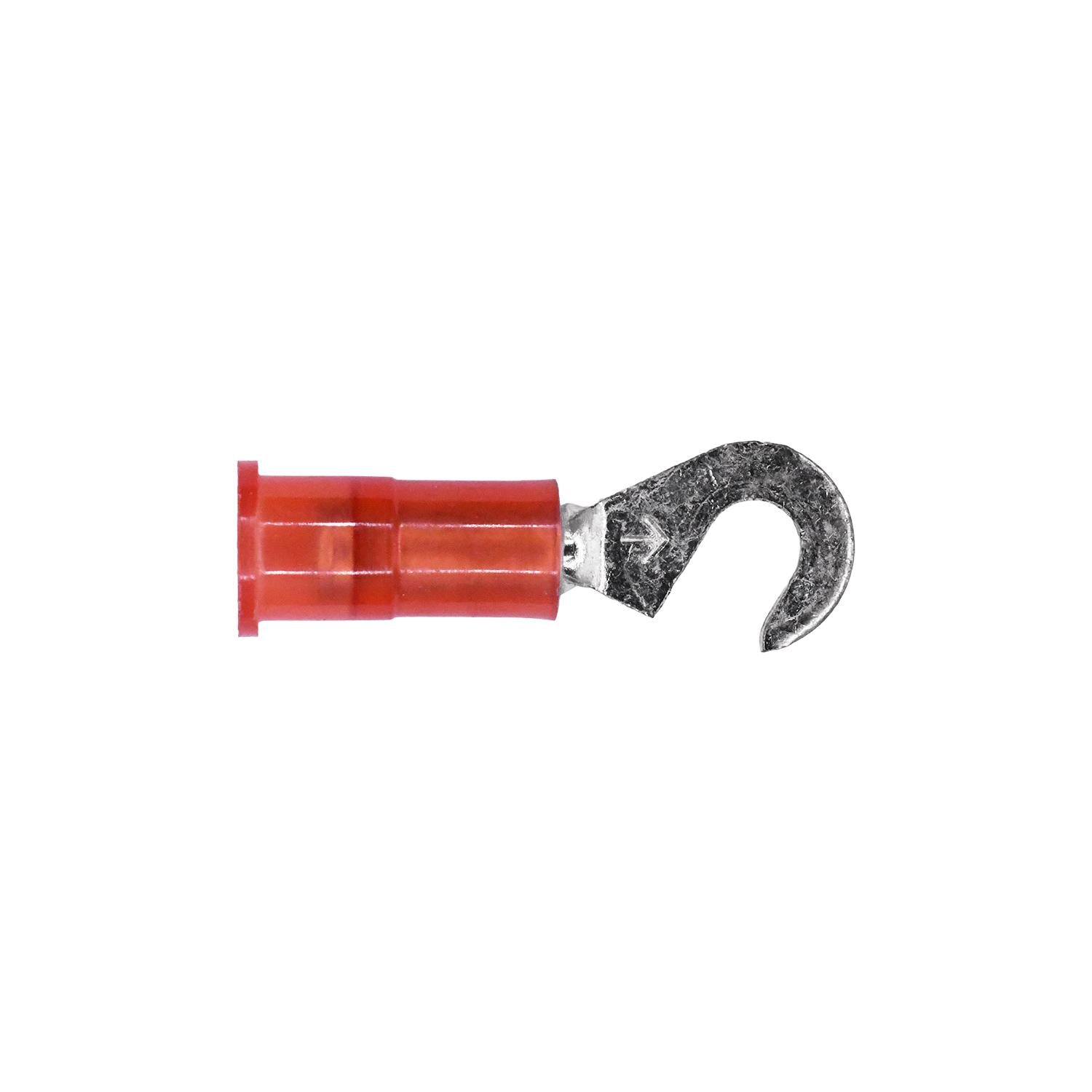 Auveco # 5038 Vinyl Insulator Hook Term 22-18 Gauge Number 4-6 Stud. Qty 100.