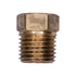 Auveco No. 50 Brass Male Connector, Quantity - 5