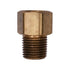 Auveco # 51 Brass Inverted Flare 1/4" To Male Pipe 1/8" Adapter. Qty 5.