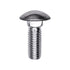 Auveco No. 5242 Bumper Bolt 7/16"-14 X 1-1/4" Ss Rd Cap Hd, Quantity - 25