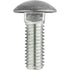 Auveco # 8552 7/16"-14 X 1" Stainless Steel Capped Round Head Bumper Bolt. Qty 25.