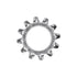 Auveco No. 5256 3/8" External Lock Washers, Quantity - 100