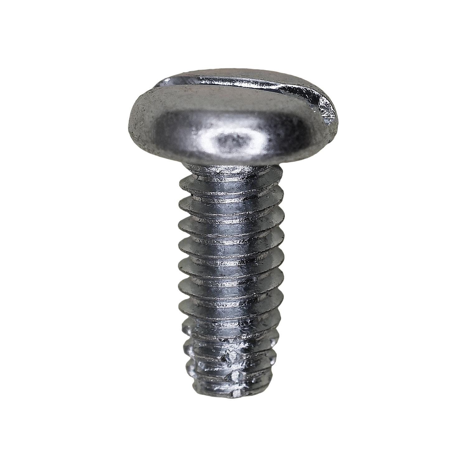 Auveco No. 5307 1/4"-20 X 5/8" Slotted Pan Head Type F Zinc Thread Cutting Screw, Quantity - 100