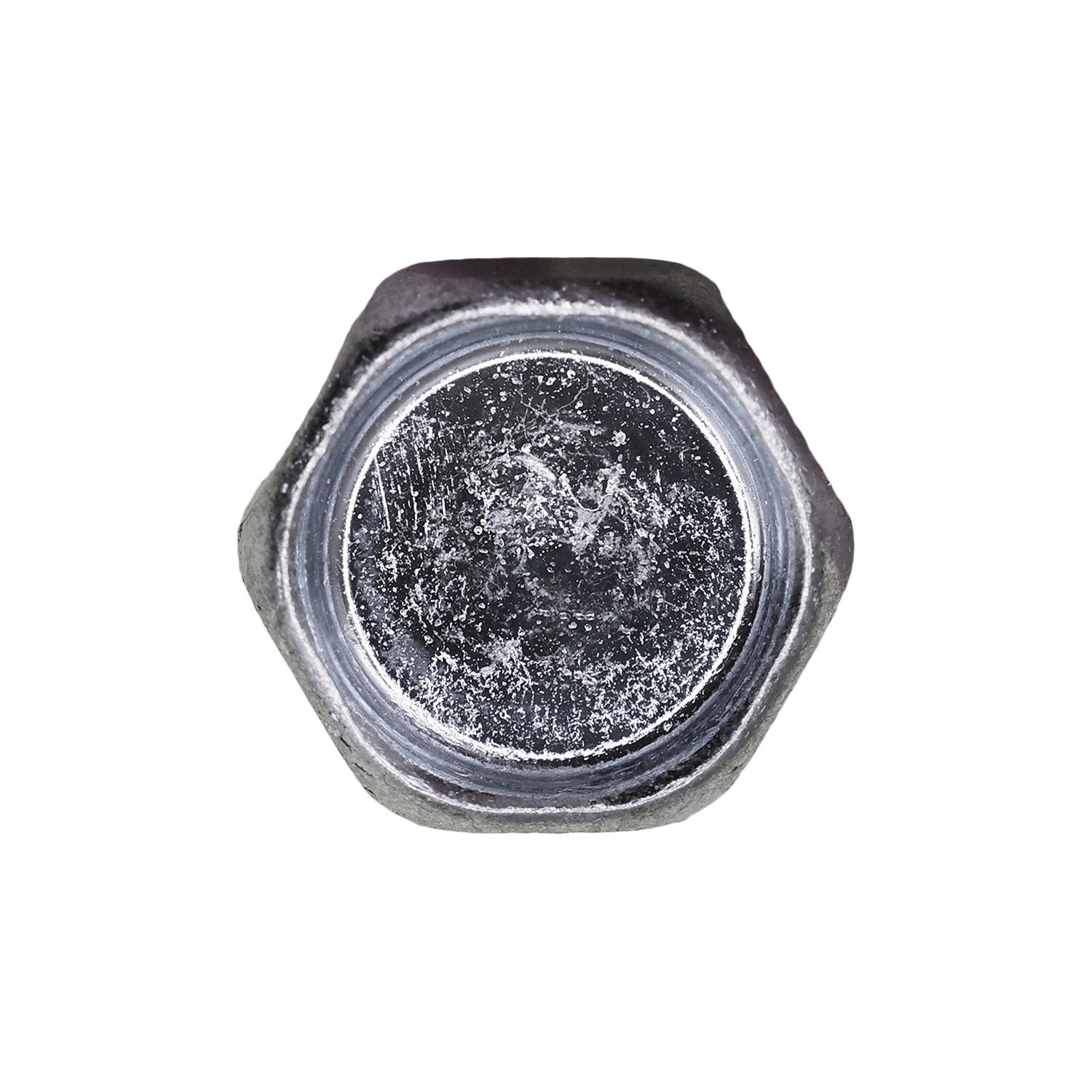 Auveco No. 5329 3/8" X 3/4" Indented Hex Head 9/16" Af Tapping Screw Zinc AB, Quantity - 50