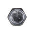 Auveco No. 5331 3/8" X 1-1/4" Indented Hex Head 9/16" Af Tapping Screw Zinc, Quantity - 50