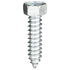 Auveco No. 5332 3/8" X 1-1/2" Indented Hex Head 9/16" Af Tapping Screw Zinc, Quantity - 50