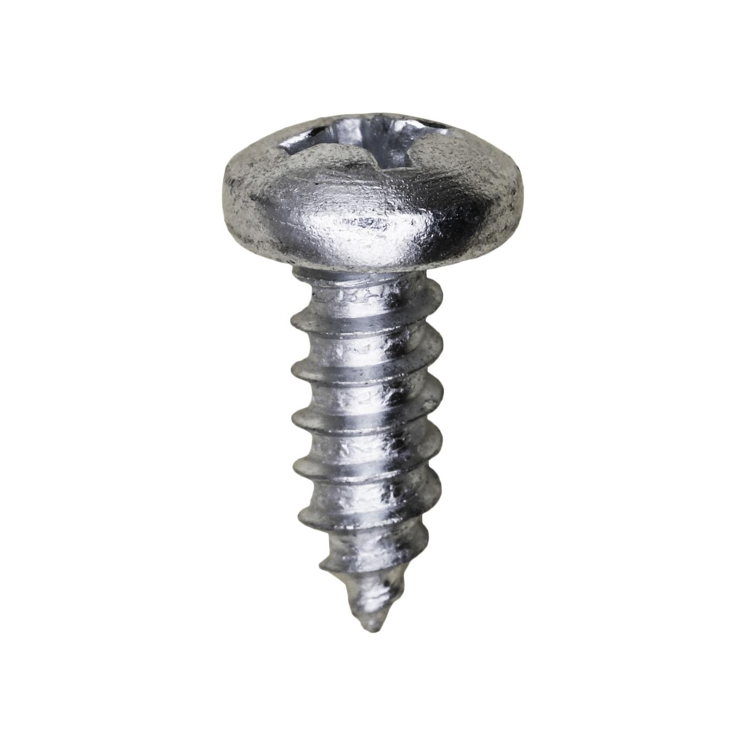 Auveco No. 5630 12 X 5/8" Phillips Pan Head Tapping Screw Zinc AB, Quantity - 100