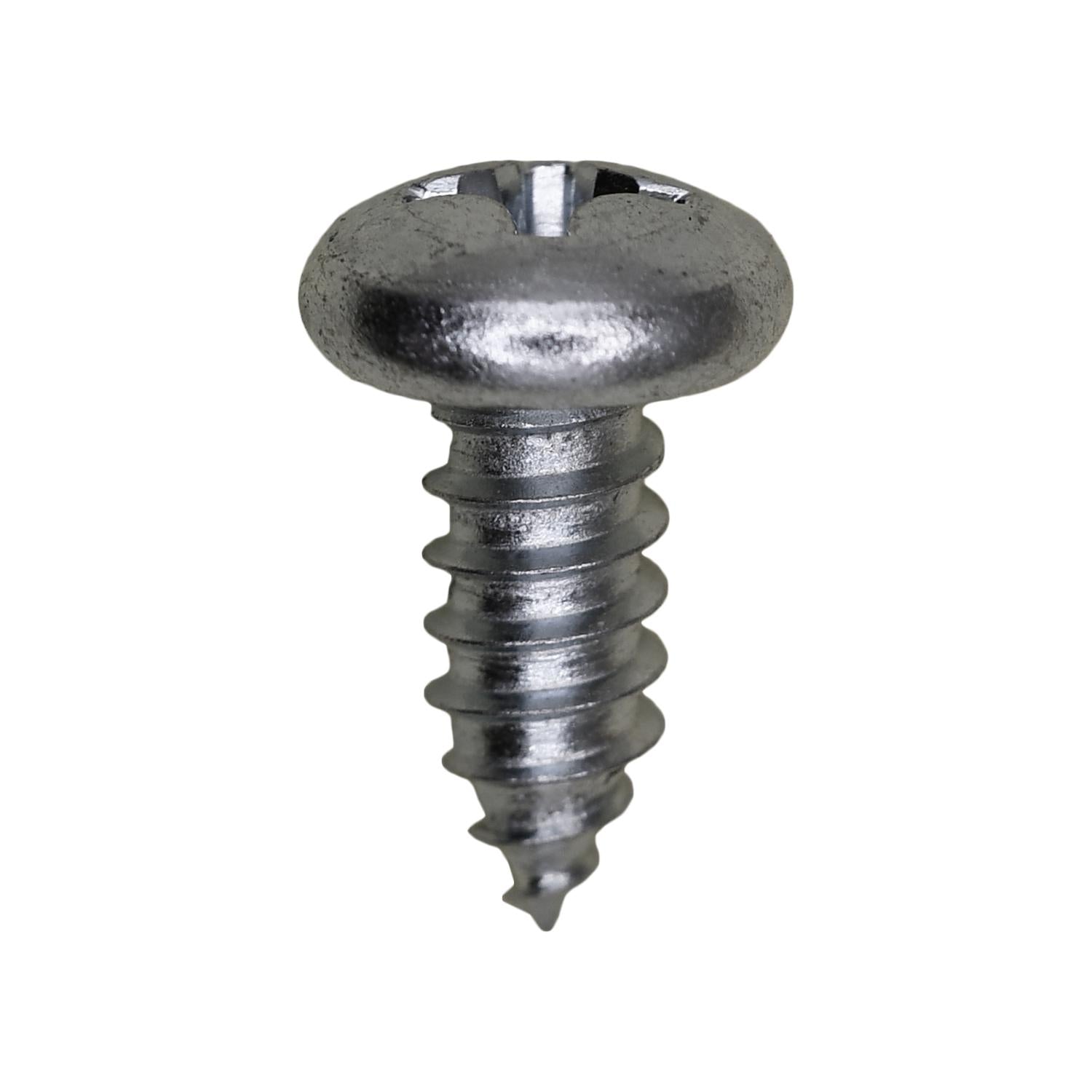 Auveco No. 5632 14 X 5/8" Phillips Pan Head Tapping Screw Zinc AB, Quantity - 100