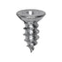 Auveco No. 5646 4 X 1/4" Phillips Flat Head Tapping Screw Zinc AB, Quantity - 100