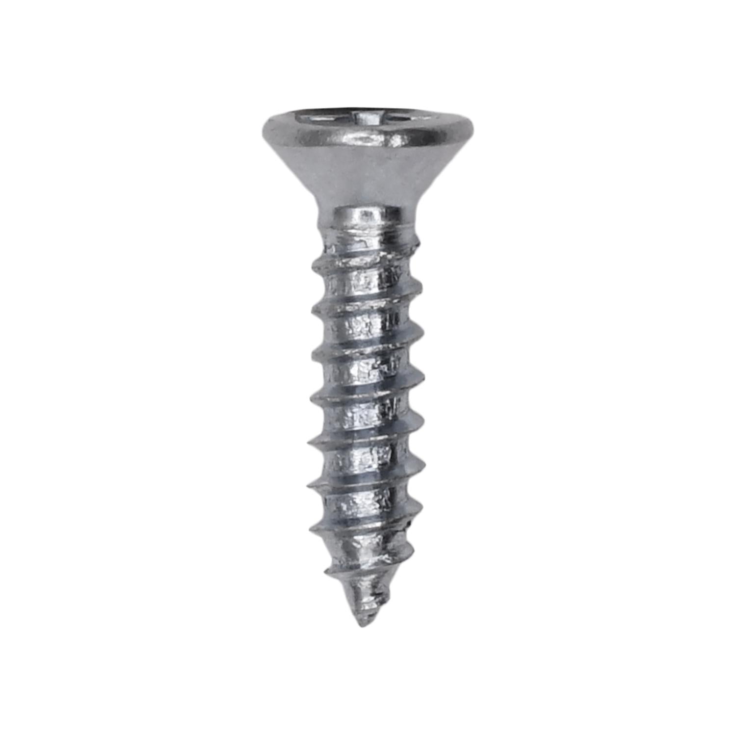 Auveco No. 5648 4 X 1/2" Phillips Flat Head Tapping Screw Zinc AB, Quantity - 100