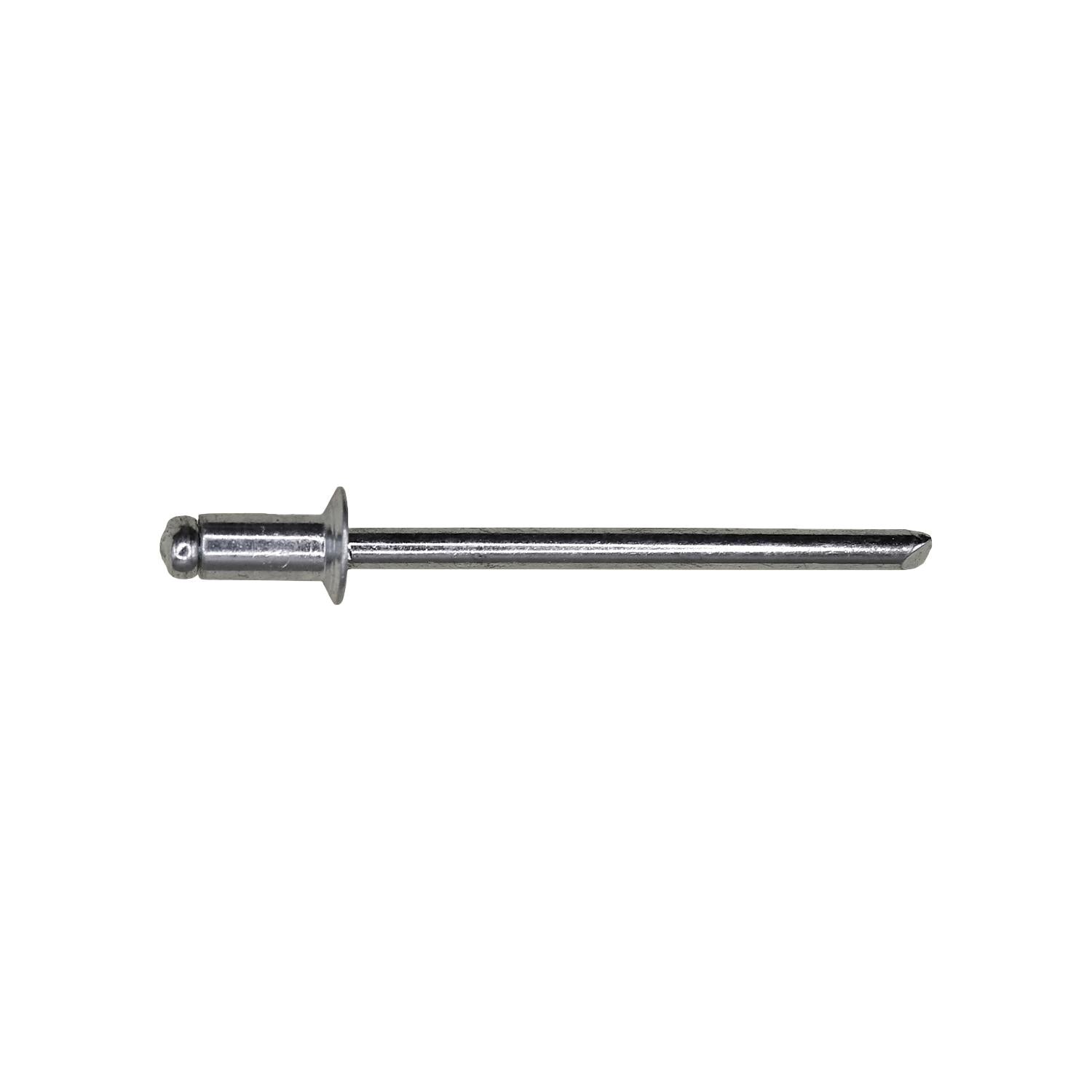 Auveco # 5751 Panel Blind Rivets Countersunk 7/32"� Diameter 1/8"� Grip 1/16"� - 1/8"�. Qty 100.