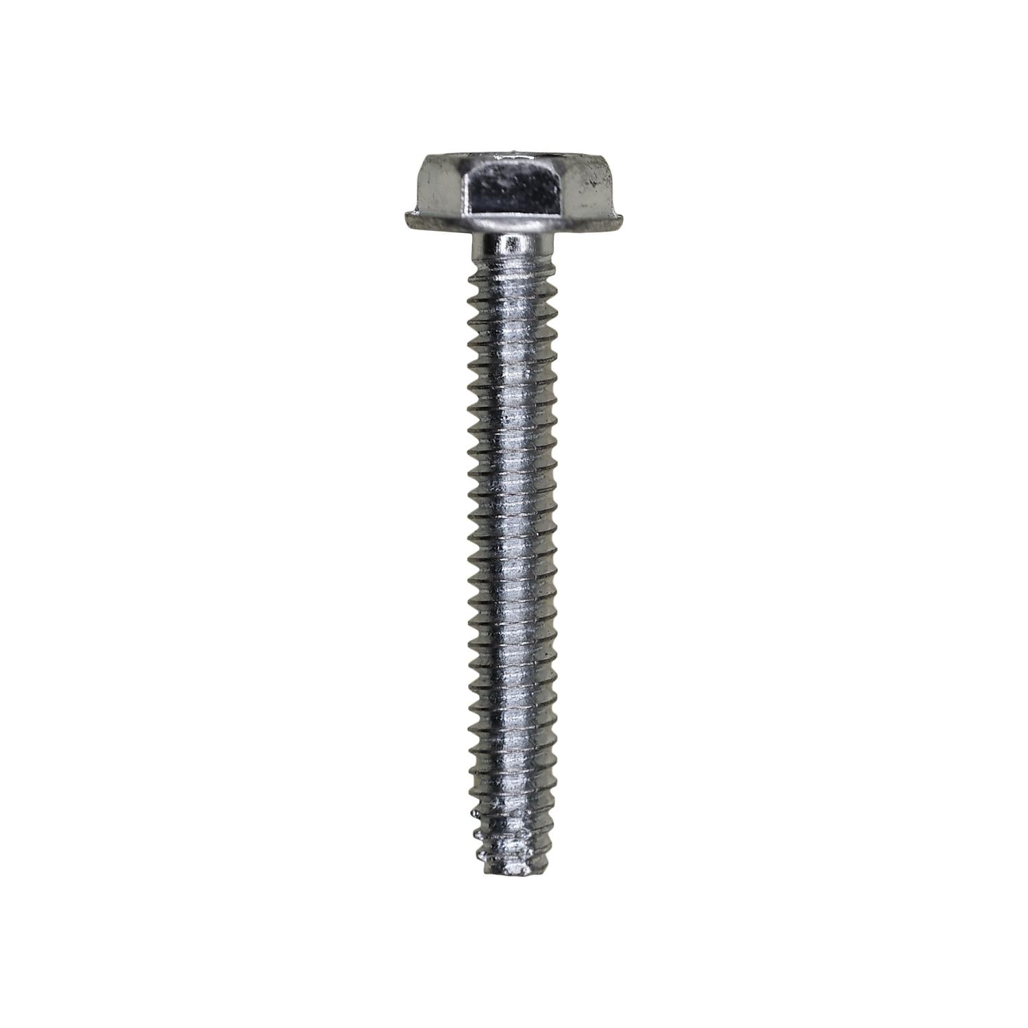 Auveco No. 5764 6-32 X 1" Indented Hex Washer Head Type F Zinc Thread Cutting Screw, Quantity - 100