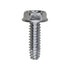 Auveco No. 5775 10-24 X 5/8" Indented Hex Washer Head Type F Zinc, Quantity - 100