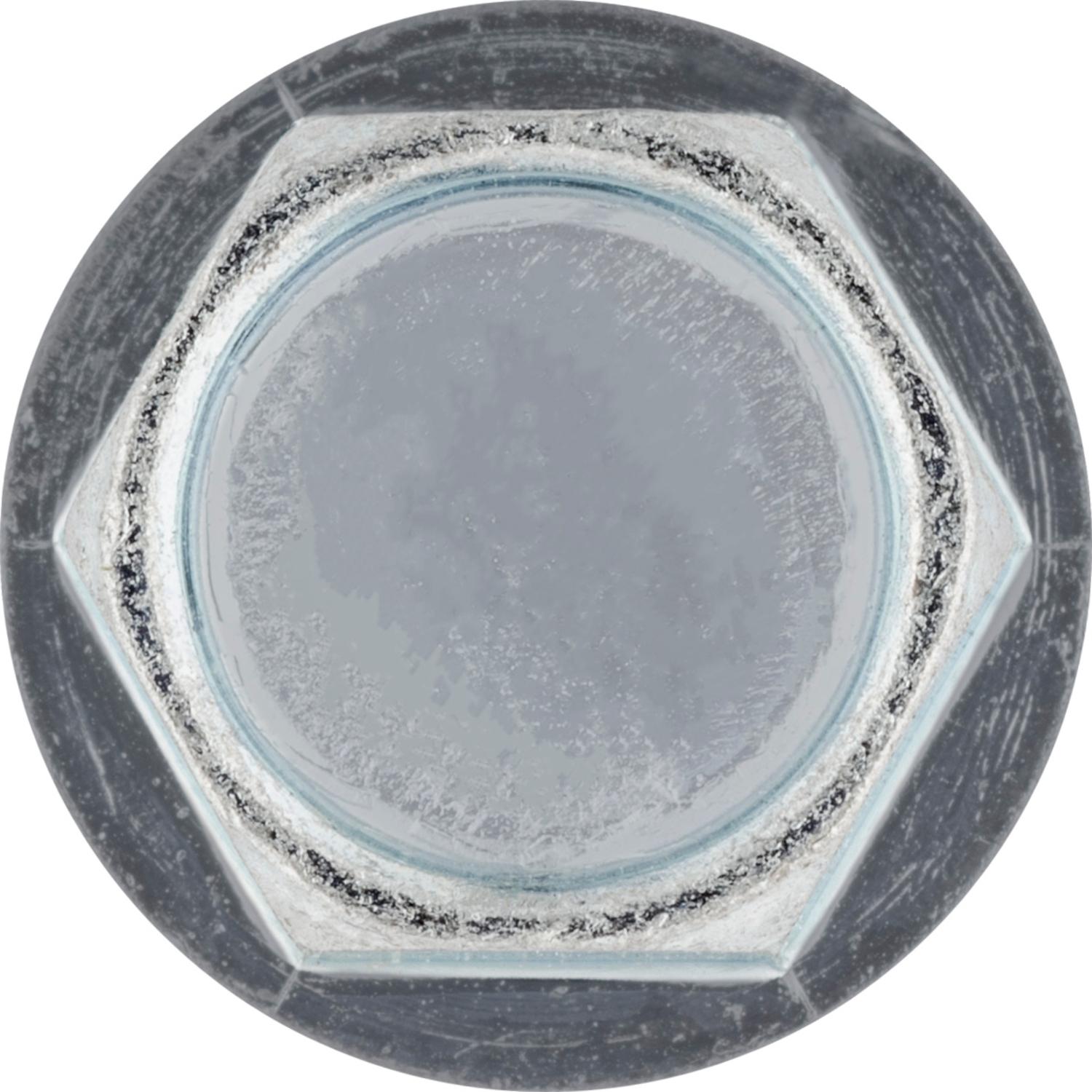Auveco No. 5786 1/4"-20 X 1" Indented Hex Washer Head Type F Zinc, Quantity - 100