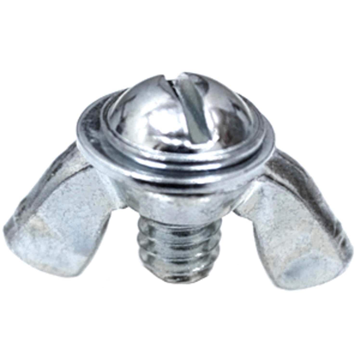 Auveco No. 5885 License Plate Screw Wing Nut & Washer, Quantity - 50 SETS