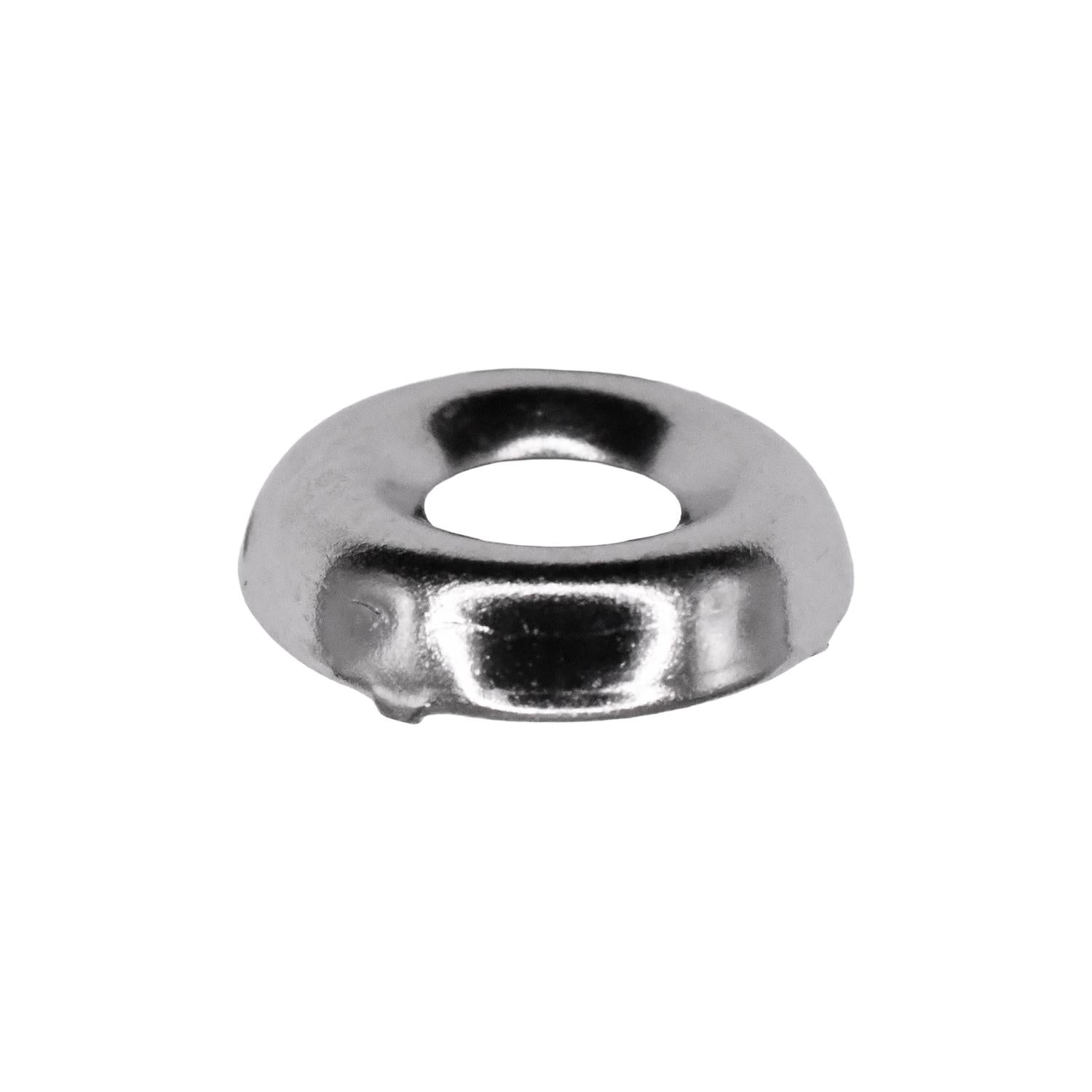 Auveco # 614 #6 Countersunk Washer Nickel On Brass. Qty 100.
