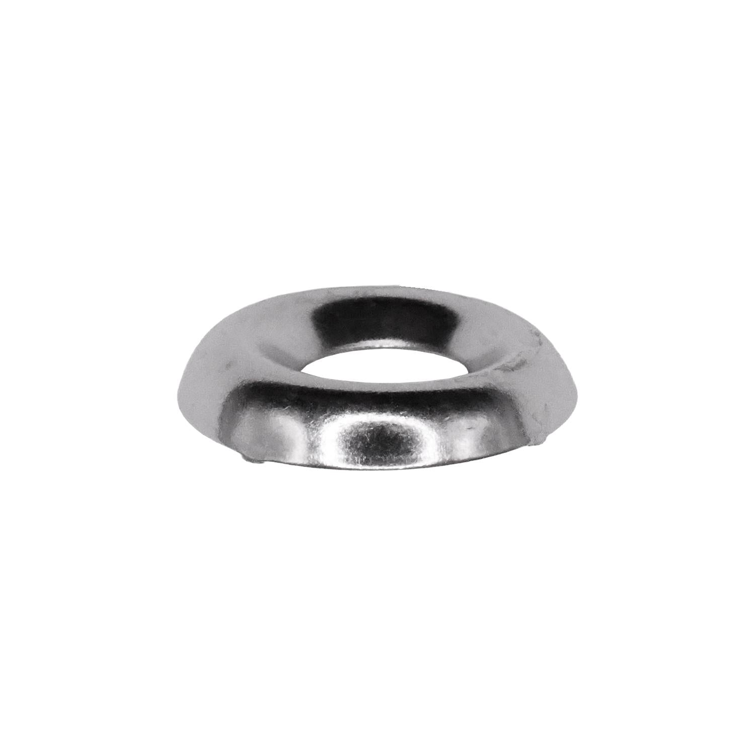 Auveco # 618 #10 Countersunk Washer Nickel On Brass. Qty 100.