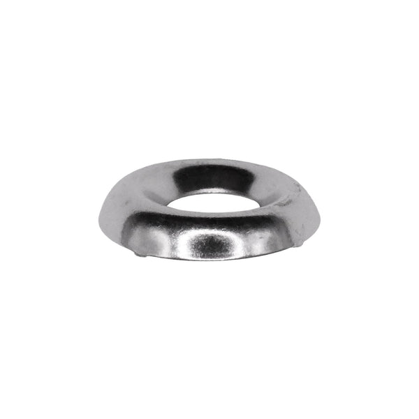 Auveco No. 618 Number 10 Countersunk Washer Nickel On Brass, Quantity - 100
