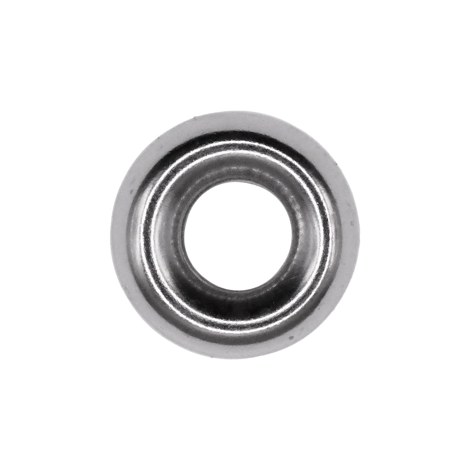 Auveco # 618 #10 Countersunk Washer Nickel On Brass. Qty 100.
