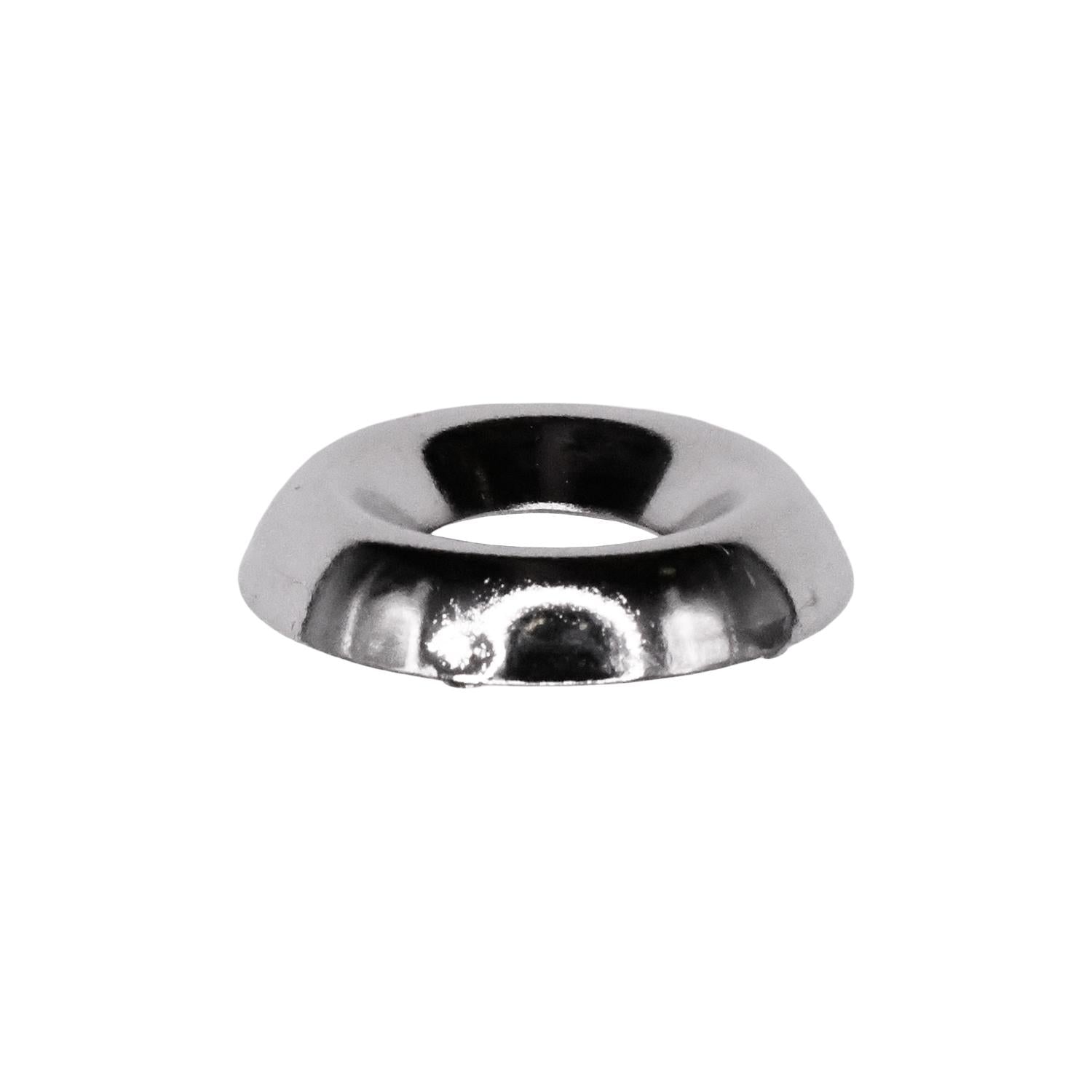 Auveco No. 619 Number 12 Countersunk Washer Nickel On Brass, Quantity - 100