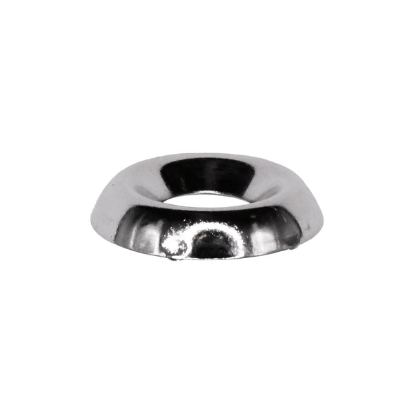 Auveco No. 619 Number 12 Countersunk Washer Nickel On Brass, Quantity - 100