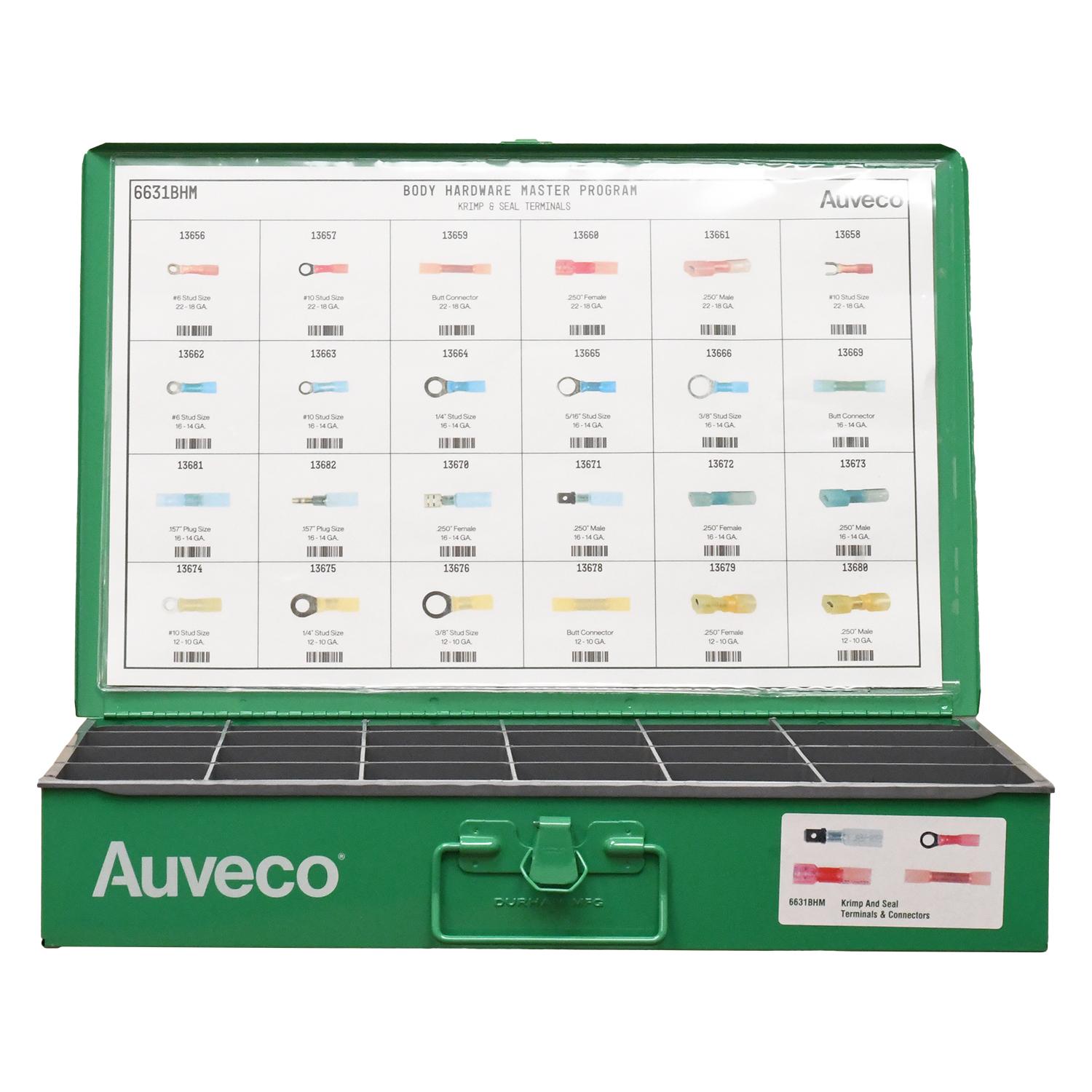 Auveco No. 6631BHM BHM Krimp And Seal Terminals And Connectors, Quantity - 1 ASST
