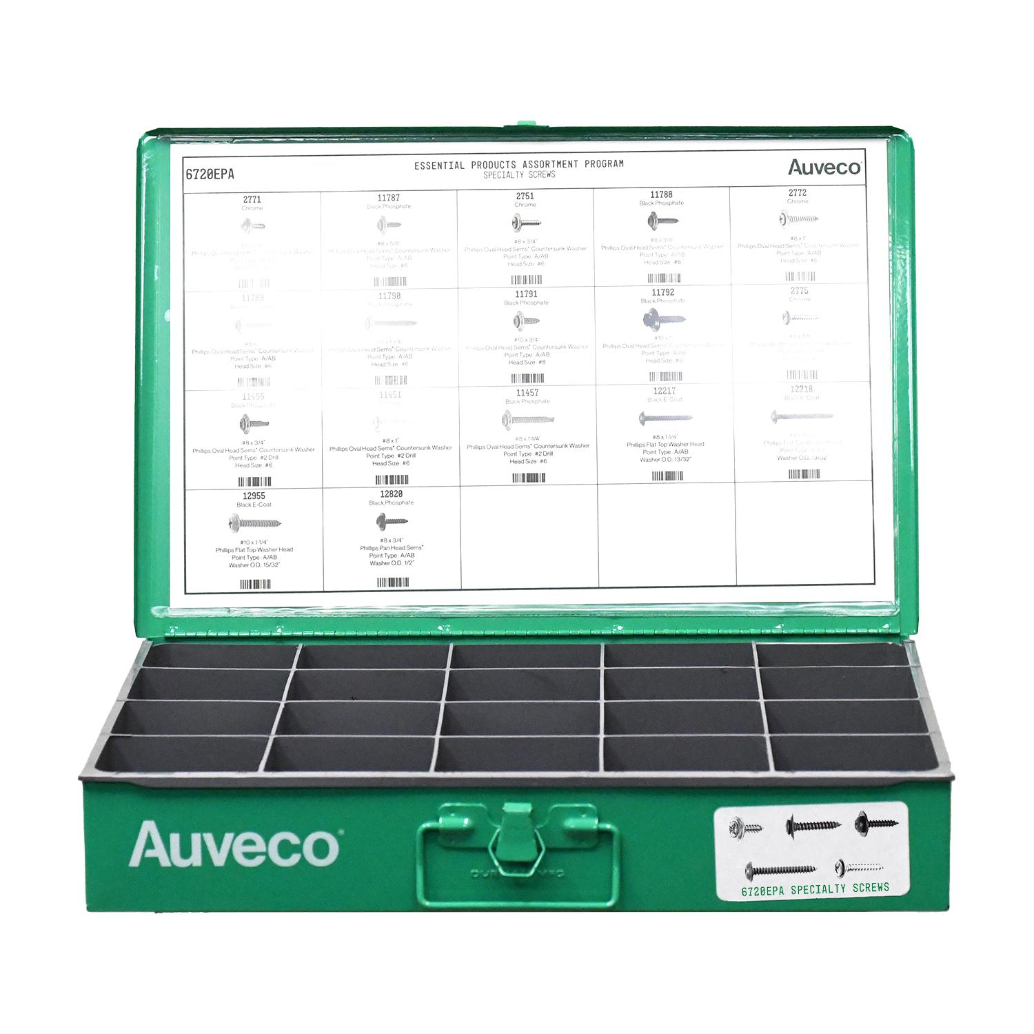 Auveco # 6720EPA Specialty Screws Assortment. Qty 1.